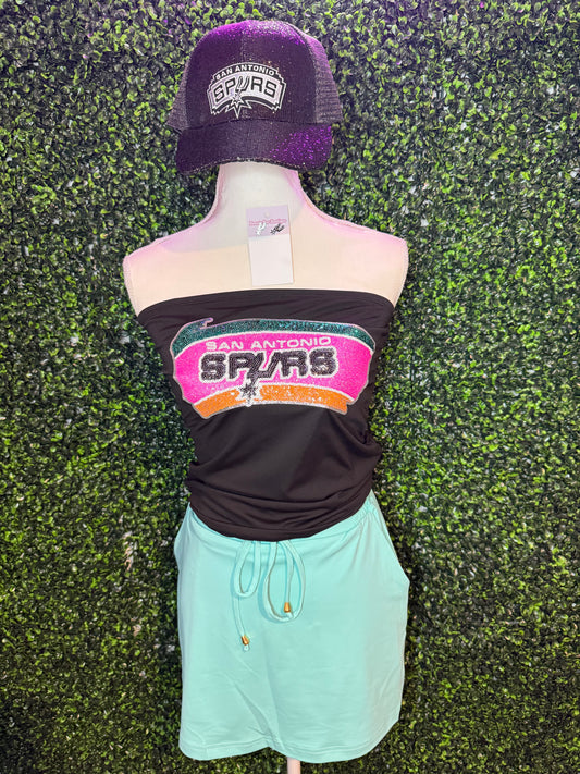 Spurs MultiColor Tube Top