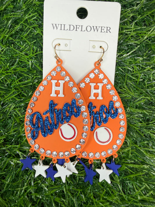 Astros Girl Earrings