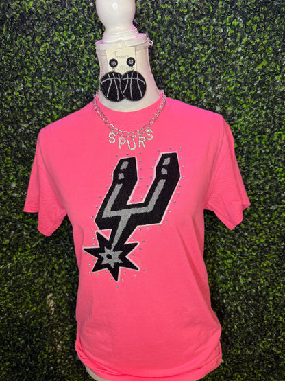Bling Spur Pink Tee