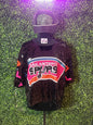SA Spurs Old School Logo Sequence Crop Top