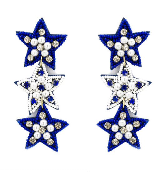 Stars At Night Earrings