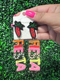 Fiesta Beaded Earrings