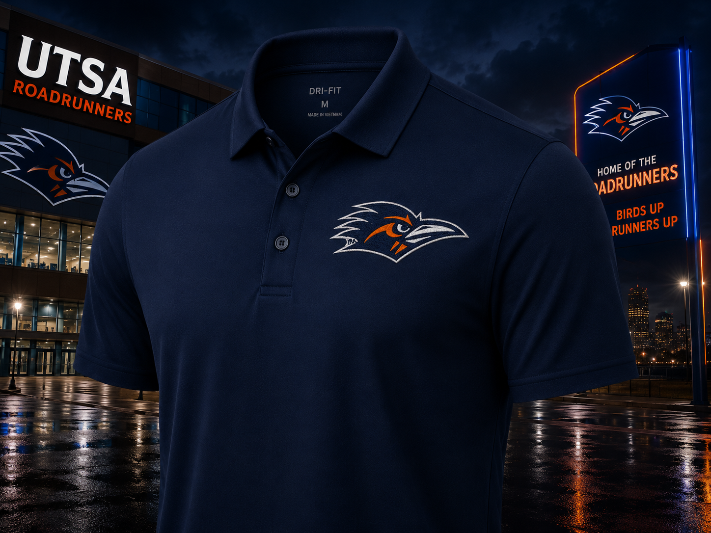 Pre-Order Men’s Roadrunners Drifit Polo