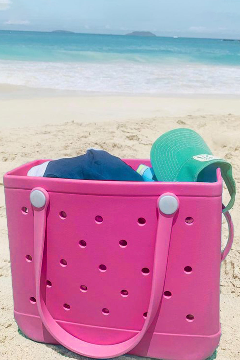 Barbie Pink Waterproof Hollow Out Tote Bag