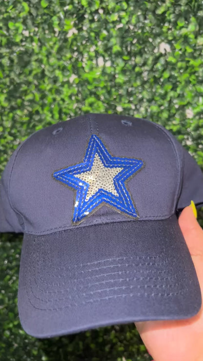 Cowboys Sequin Cap