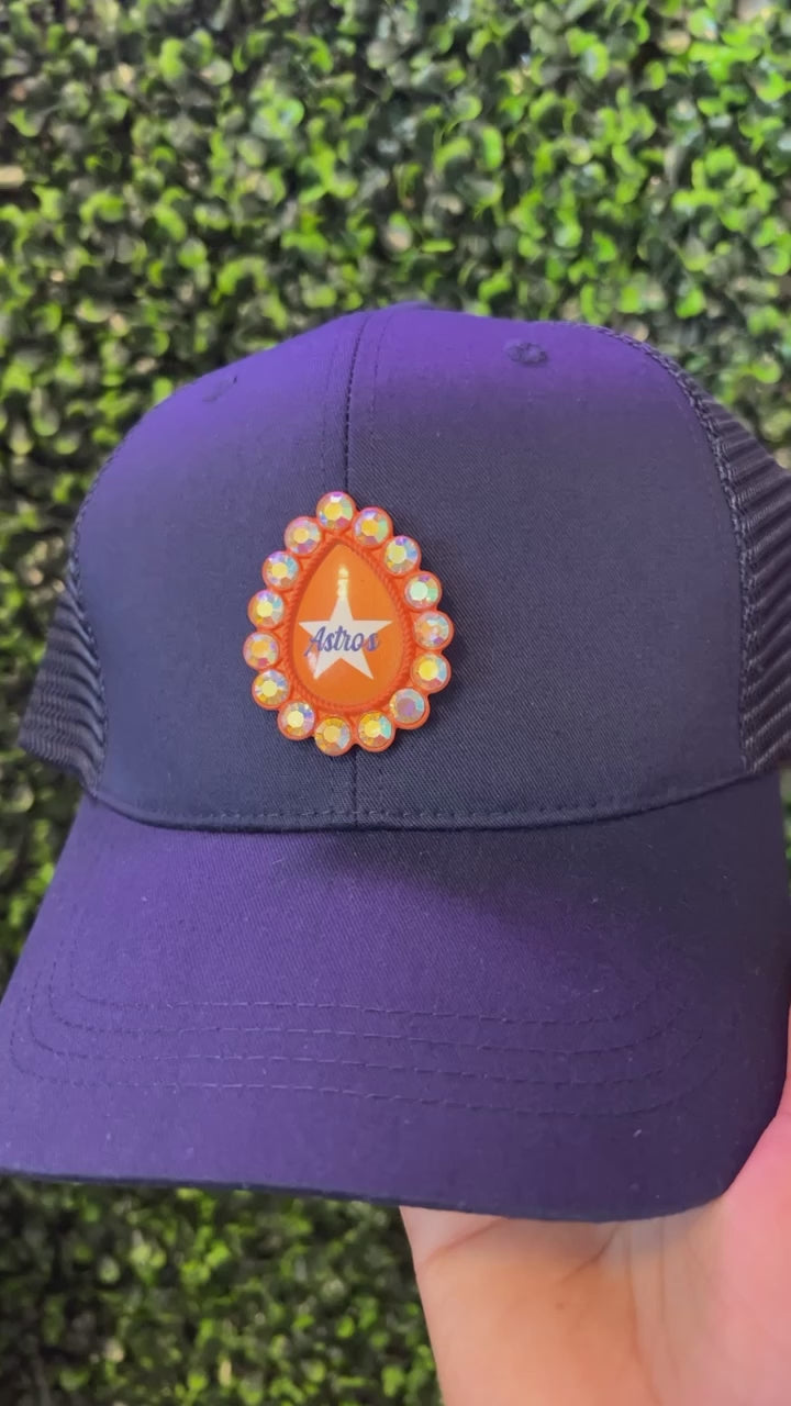 Astros Girl Bling Cap