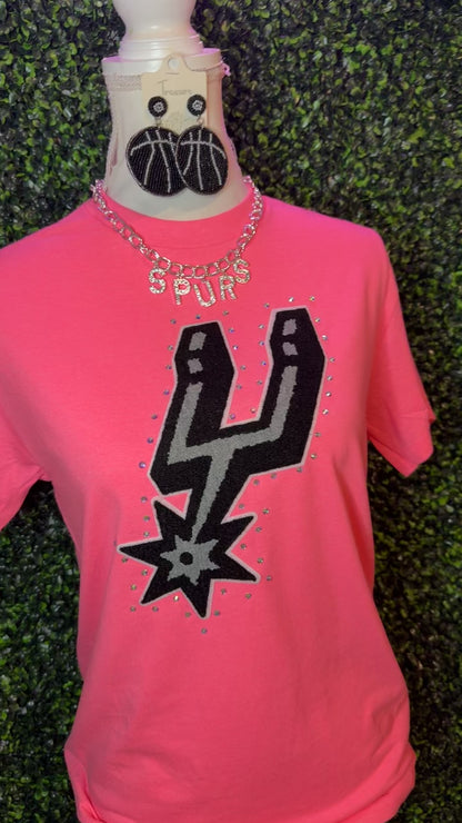 Bling Spur Pink Tee
